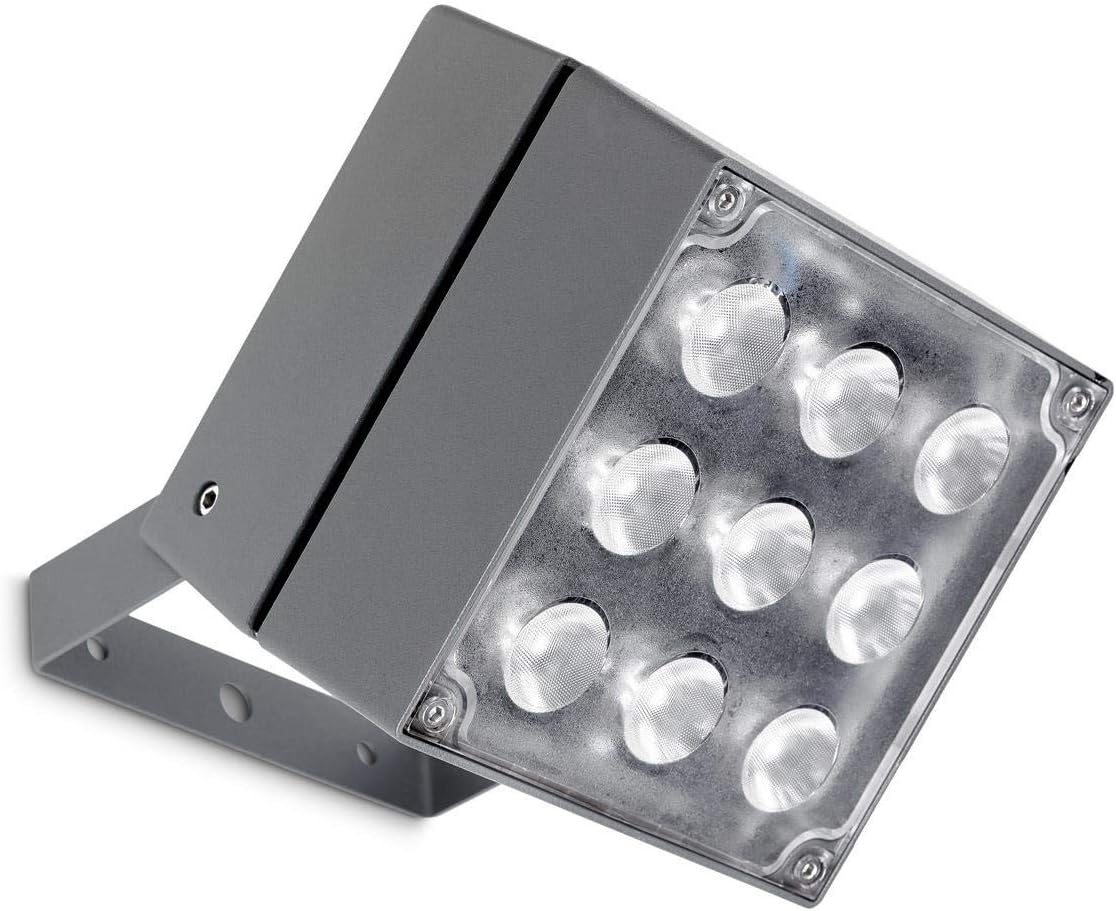 Ledsc4 cube Proyector cube cree 9 led 32,5w 14° 4k gris Amazon.es
