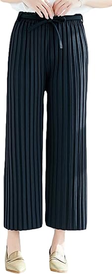 Amazon Co Jp Mlbossパンツ レディース ロングパンツ 着痩せ ワイドパンツ ゆったり 韓国ファッション リボン プリーツパンツ 薄手 春 服 ファッション小物 Amazon Co Jp Mlbossパンツ レディース ロングパンツ 着痩せ ワイドパンツ ゆったり 韓国ファッション リボン プリーツパンツ 薄手 春 服 ファッション小物