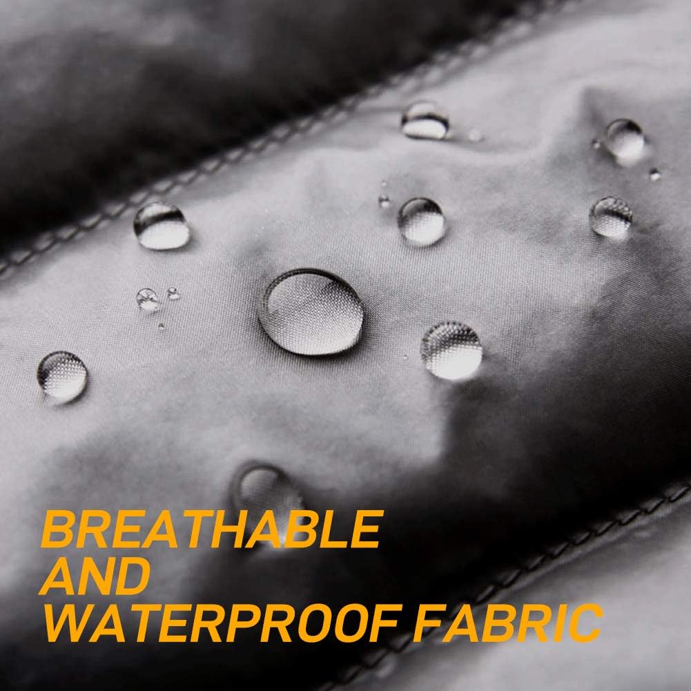 MADHERO Men's Puffer Jacket Water-Resistant Insulated Down Alternative Outerwear Coats: Clothing