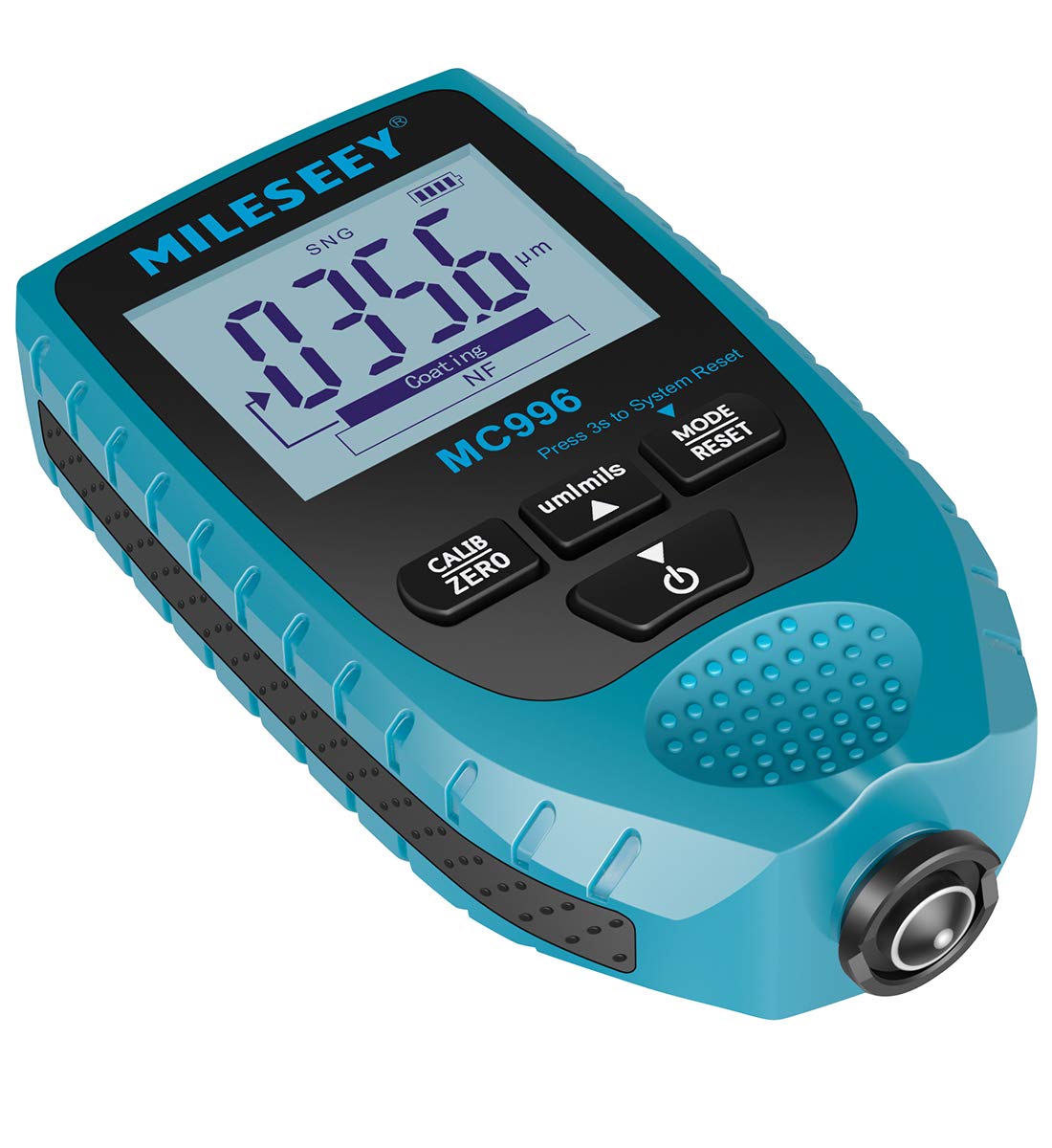 MiLESEEY Digital Coating Thickness Gauge Meter Paint Thickness Meter with Units Conversion
