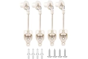 XINHOONFEI Sun Shade Parts Bungee Kit and End Cap,Weather Resistance,for Coolaroo Exterior Roller Shade,Outdoor Blinds,Roller Shades(Sand,2 Set)