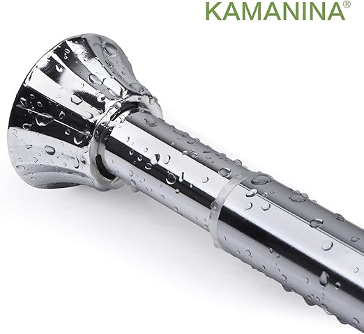 Amazon Com Kamanina 1 Inch Shower Curtain Rod 24 To 36 Inches