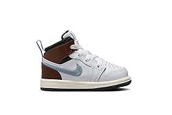 NIKE Toddler Jordan 1 Mid SE White/Blue