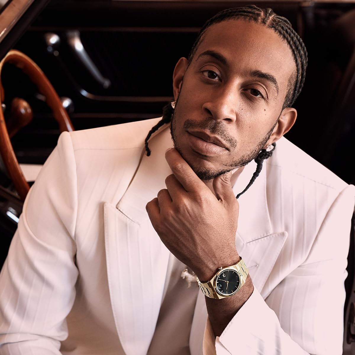 Movado Bold Quest Men's Sport Watch - Swiss Quartz Movement, Stainless Steel Link Bracelet - 5 ATM Water Resistance - Luxury Fashion Timepiece for Him - 40mm