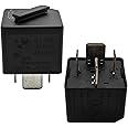 Relay 61366901469, V23136-J6-X48 Multi Use for BMW Does Not Start E90 E91 E92 E93 Cas Module Relay Four Pin A/C Mini Relays 12V 70A