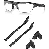 Replacement Earsocks &amp; Nosepieces Rubber Kits for Oakley Half Jacket 2.0 OO9144 / Half Jacket 2.0 XL Sunglass