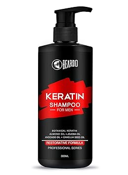 Beardo Keratin Shampoo for Hair Growth & Damage Control - 300 ml