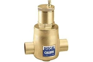 Caleffi 551006A 1-Inch Sweat Air Separator