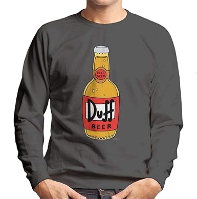duff beer sweatshirt with bottle opener