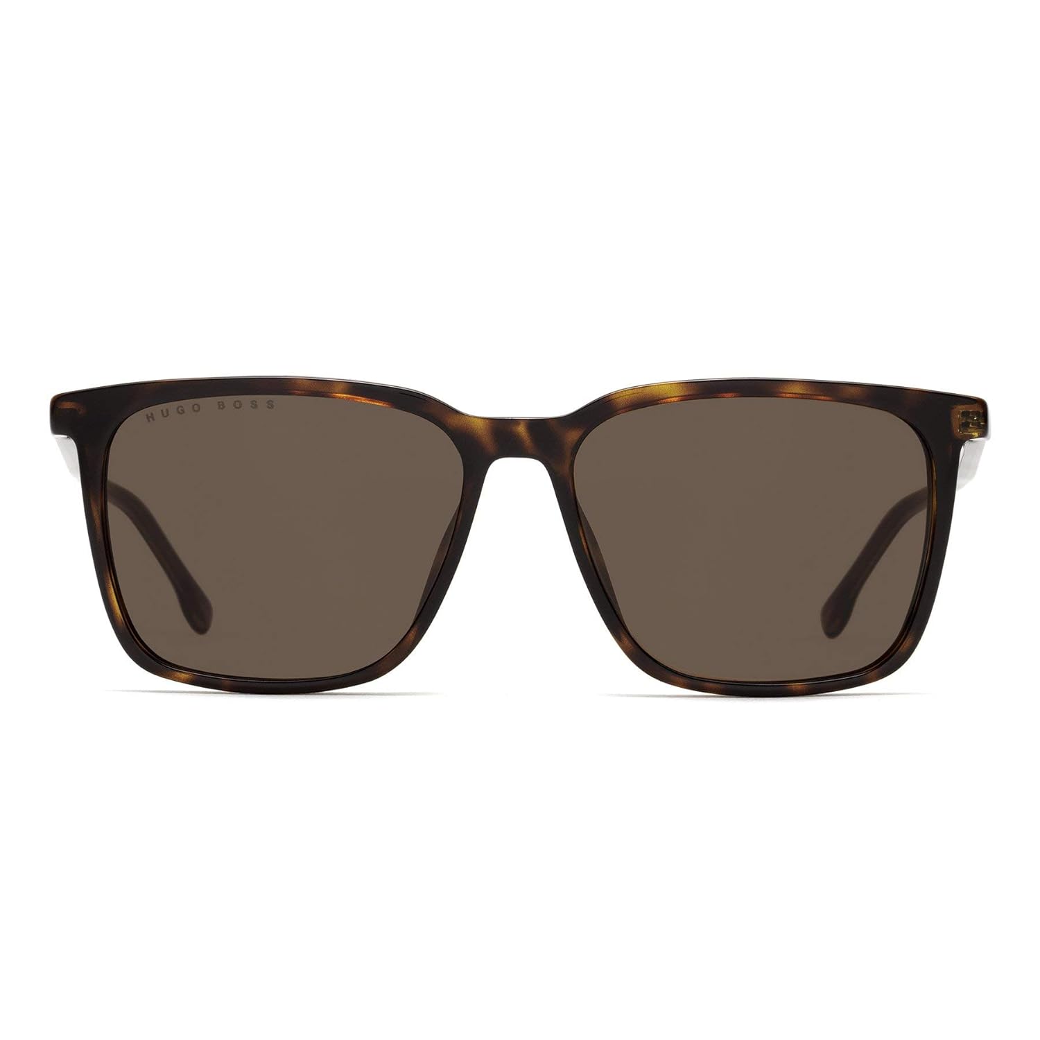 Buy Hugo Boss Men's Boss 1086/S Rectangular Sunglasses, Dark Havana