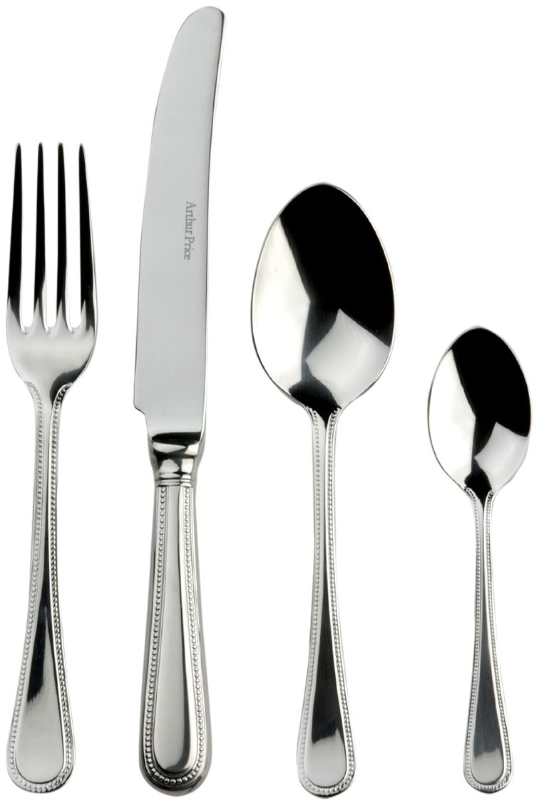 Arthur Price Classic 24-piece Bead cutlery set for 6 people in a stylish gift box