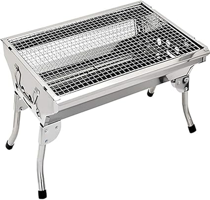 Amazon Com Small Fold Simple Outdoor Barbeque Charcoal Grill