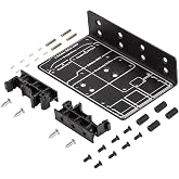 UCTRONICS for Raspberry Pi DIN Rail Mount, Compatible with Arduino, RPi 5/4B/3B+/3B/2B/B+, Pi Zero, Raspberry Pi Pico