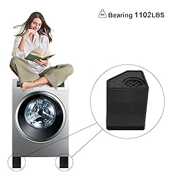 4Pcs Anti Vibration Pads for Washing Machine, Stops