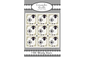 Coriander Quilts Wooly Stars Pattern, None