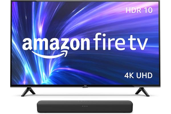 Amazon Fire TV 43" 4-Series with Fire TV Soundbar