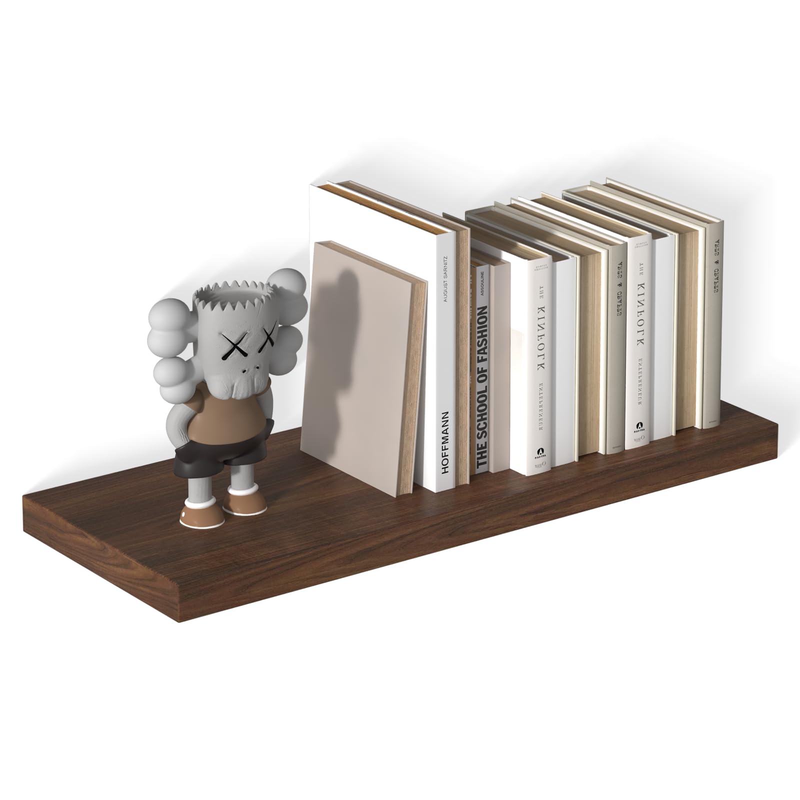 Photo 1 of *MINOR DAMAGE - USED*
Landmok 12 Inch Deep Floating Shelves, 30" W x 12" D Wood Floating Shelves for Wall, Large Storage Space Wall Mount Shelf with Invisible Brackets for Living Room Kitchen Bathroom, 1 Pack, Walnut