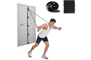 Door Anchor Strap for Resistance Bands, Portable Workout Resistance Band Door Anchors, Space Saving Easy Set Up Home Gym, Sec