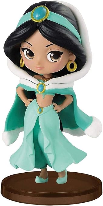 Amazon Com Banpresto Figurine Disney Jasmine Winter Costume Q Posket Characters Petit 7cm Toys Games