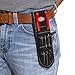 Dickies Standard Pliers Holster and Tool Holder Work Belt Pouch, Durable Canvas, 2-inch Belt Loop, Black