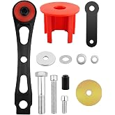 Transmission Engine Motor Mount Dog Bone Kit | Fit for VW Golf GTI Rabbit MK5 2.0 TSI, Fit for Audi A3 Q3 TT MK2 Etc, Engineering Engine Mount Insert Ki