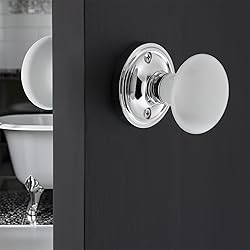 Nostalgic Warehouse Classic Rosette White Porcelain