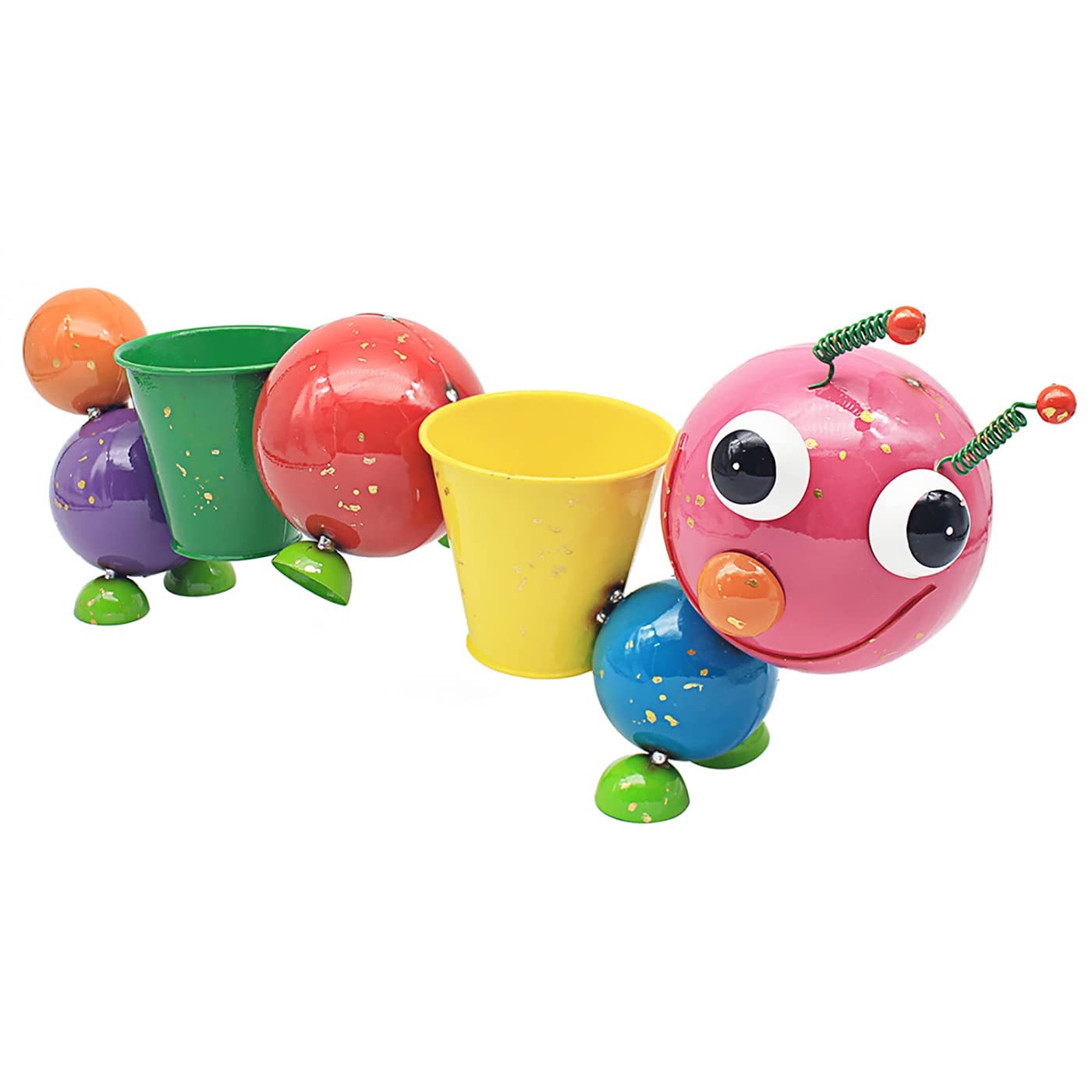 Lesser & Pavey Bright Eyes Animal Garden Ornaments | Lovely Gardening Gifts For Women & Men | Caterpillar Garden Decorations For Any Garden - Bright Eyes