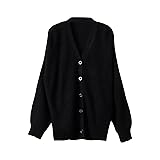 Crochet Sweaters for Women Black Cardigan for Women