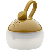 Snow Peak Hozuki Mini Lantern, Bright, Portable, Camping Light, Gold | Compact for Backpacking, Tent &amp; Campsite, 3 AAA Batteries Included, Candle Like Tone, Outdoor Reading Light