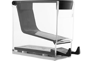 OMNIA ONE CORPORATION 1 PC Dental Grade Black Cotton Roll Dispenser by Omnia ONE | Hygienic One-Touch Access – Durable Plastic, Dust-Proof Lid – for Dental, Medical & Lab Use – Holds Standard 1.5” Cotton Rolls