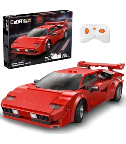 Amazon.com: CaDA C55031W Maserati GT2 Racing Car Building Block