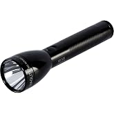 MagLite ML50L 2-Cell C &ndash; High Lumens LED Flashlight with Adjustable Focus for Precise Beam, High, Low &amp; Eco Modes, Long Battery Life, Water-Resistant for Emergency, Outdoor, and Camping &ndash; Black