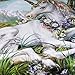 Sleepwish Unicorn Duvet Cover Horse Flowers Fairytale Bedding 3 Pieces Green Plant Bed Set for Adults Teens (Twin)