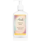 Kuumba Made Vanilla Bean Body Lotion, Hydrating Daily Moisturizer with Shea Butter & Botanical Oils, Vegan, 6.75 Oz