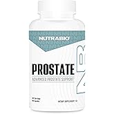 NutraBio Prostate- Advanced Prostate Function Support- Inflammation Defense and Antioxidant Support- 90 Capsules