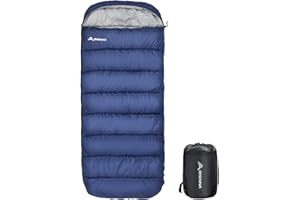 BISINNA XXL Sleeping Bag(90.55"x39.37") for Big and Tall Adults,3-4 Seasons Plus Size Warm and Comfortable Waterproof Lightweight Sleeping Bag Great for Camping Backpacking Hiking Indoor & Outdoor