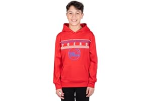 Ultra Game NBA Boys Super Soft Poly Midtwon Pullover Hoodie Sweatshirt