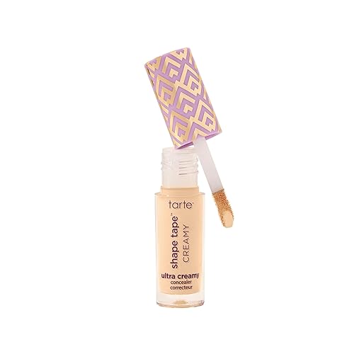 tarte shape tape creamy concealer – Coverage, Hydrating, Natural Matte Finish Formula for Under Eye, Dark Circles, Fine Lines, Redness & Discoloration, Dermatologist-Tested, Vegan, Cruelty-Free