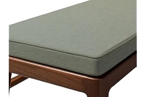 Bench Cushion Indoor/Outdoor 48/40/60/54/36 inch Rectangular Patio Furniture Cushions Non-Slip Indoor Seat Cushion Pad for De