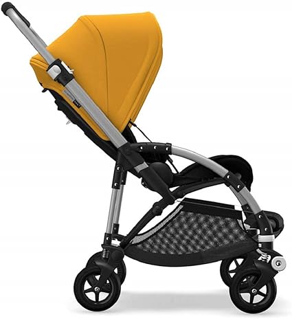 Amazon Bugaboo バガブー ビー 5 コンプリート 日本正規販売品 サンライズイエロー サンキャノピー シャイニーブラックホイールキャップ ブラックグリップ シルバーシャーシ 0か月 2年保証 by01 背面ベビーカー バギー ベビー マタニティ 通販