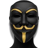 Primary Shipments Quality Hacker Vigilante Anonymous Inspired Costume Mask for Cosplay &ndash; Universal Fit