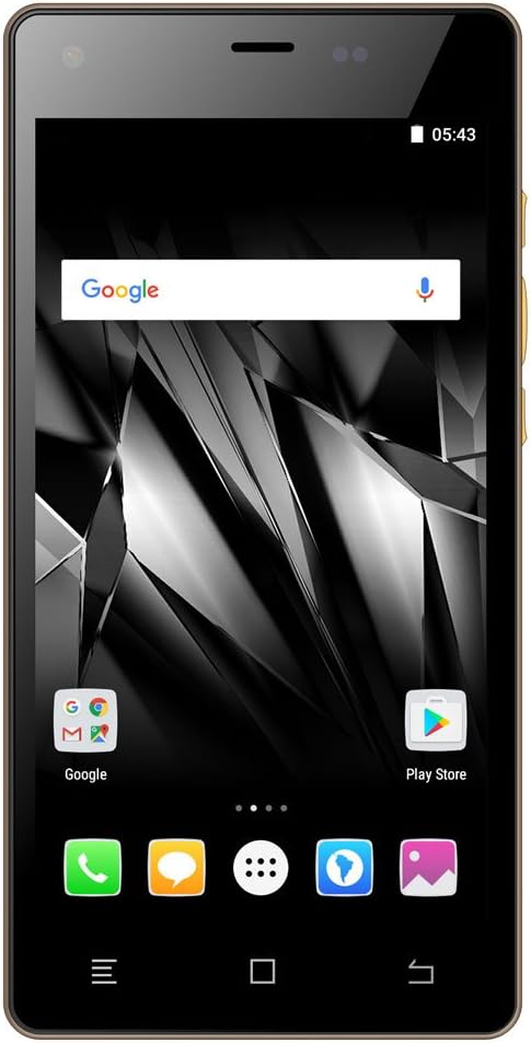 Micromax Canvas 5 Lite Q463 (Wallnut Wood, 16GB)