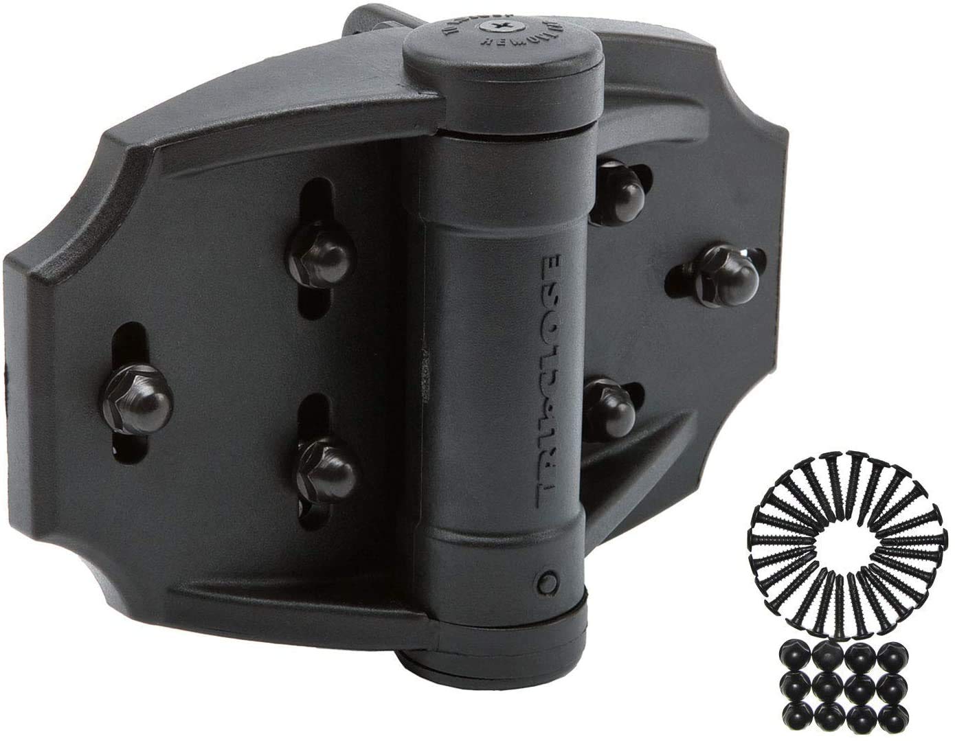 thumbnail image 2 of 1 Pair Gate Hinges, Adjustable Nylon Self Closing Gate Hinges With 2 of 13