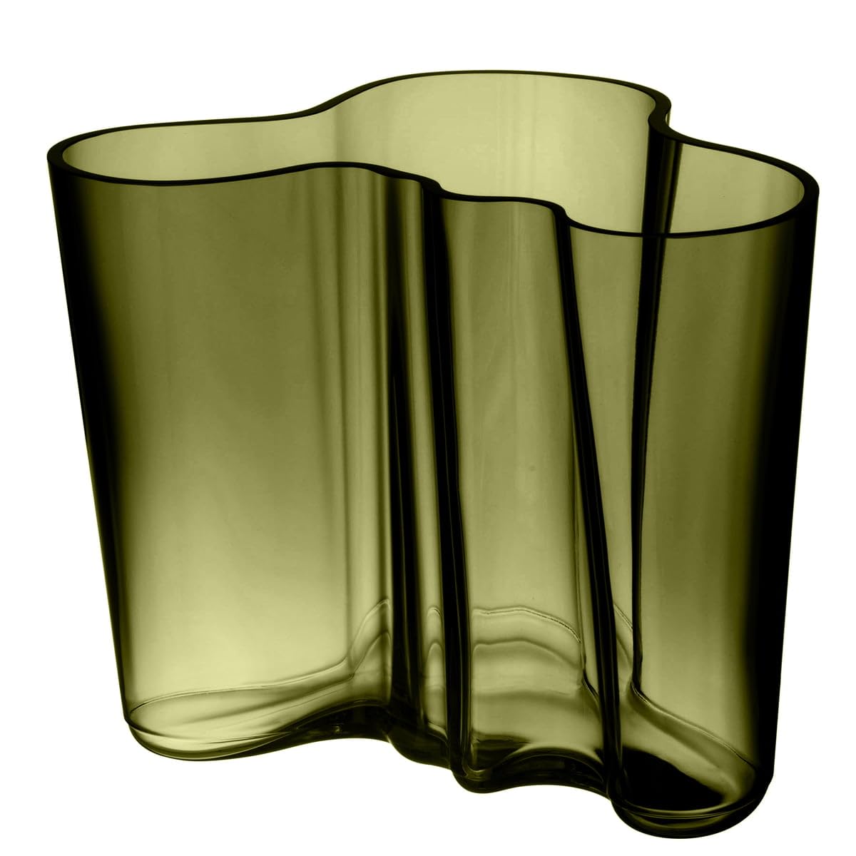 Iittala Alvar Aalto Collection Vase 160 mm Moss Green