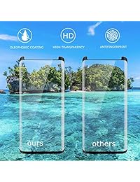 KZLVN - Protector de pantalla de cristal templado para Samsung Galaxy S8 (2 unidades)