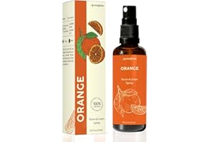 Orange Room, Linen & Pillow Spray by Aromafume | 100ml/3.38 fl oz | with Pure Orange Essential Oil | Aromatherapy Spray | Mist for Bedding, Fabrics