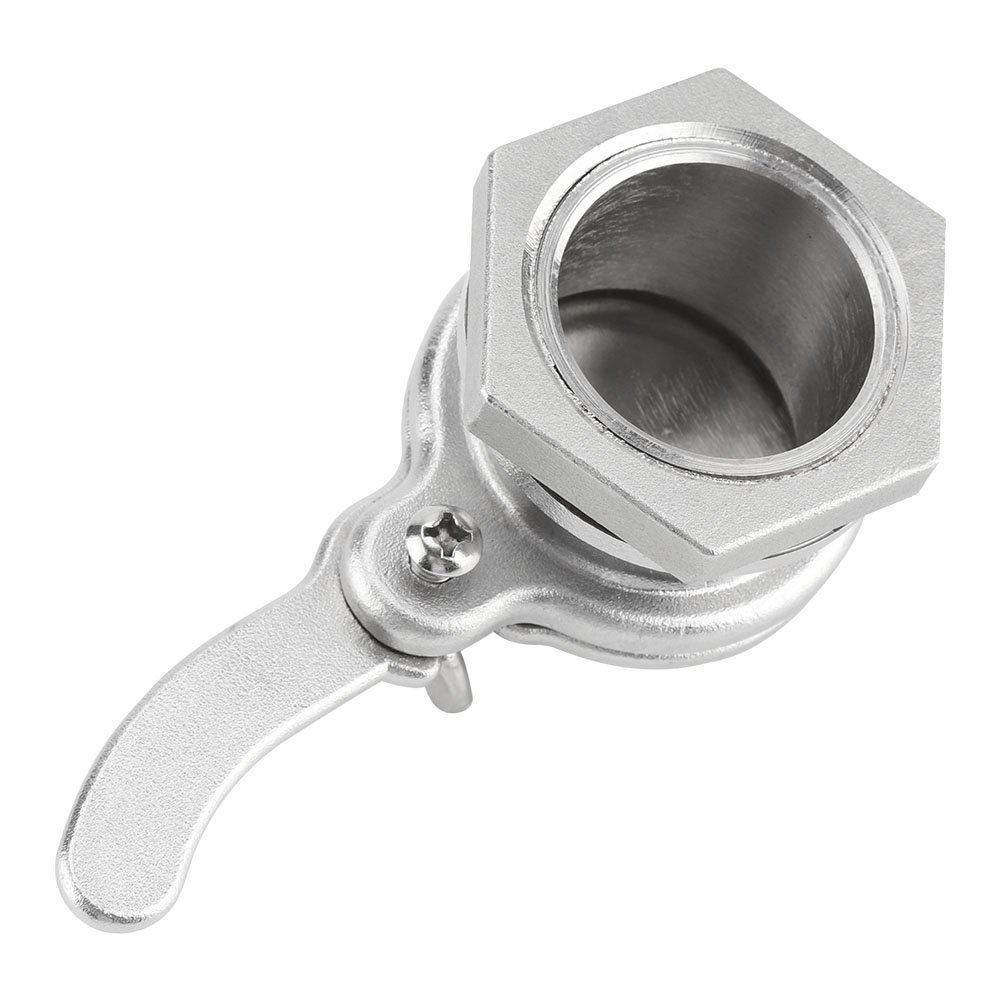 Fdit Bee Honey Bucket Tap Gate Valve Stainless Steel Hive Honey Extractor Tool Beekeeping Bottling Equipment