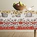 Maison d' Hermine Table Cloth Rectangle Table 100% Cotton 54 x 72 Inches Tablecloth Reusable Decorative Everyday Use for Dining Room, Farmhouse, Home, Party, Festive & Wedding - Bagatelle