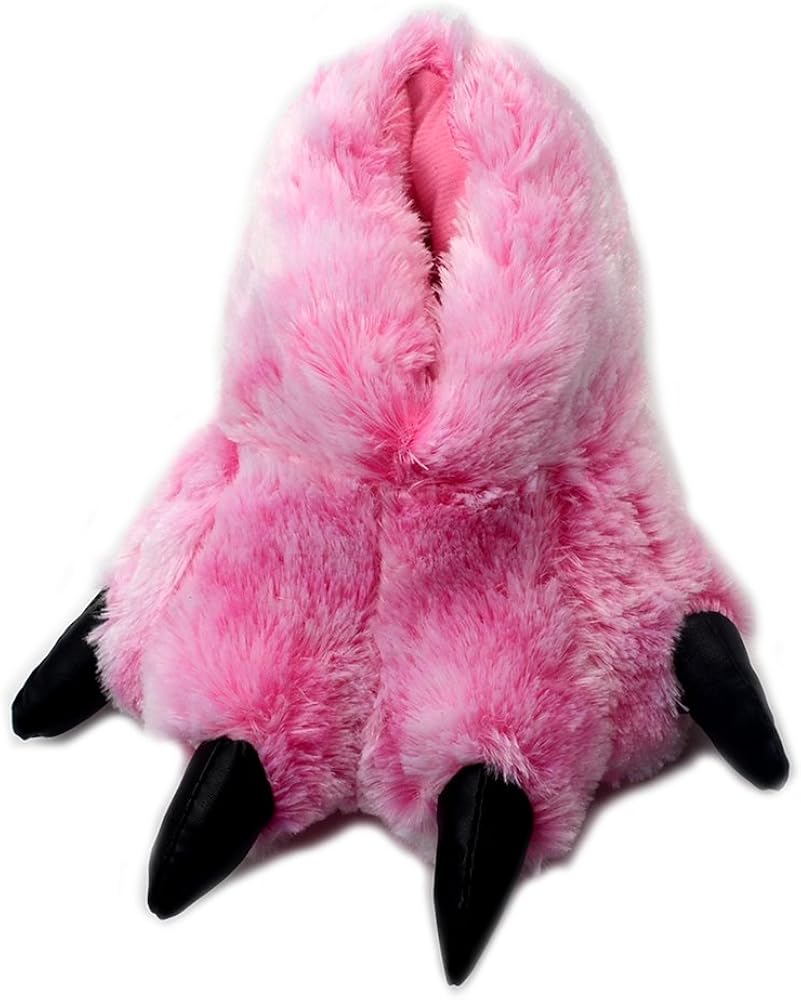 Millffy Funny Slippers Grizzly Bear Stuffed Animal Claw Paw Slippers Toddlers Costume Footwear