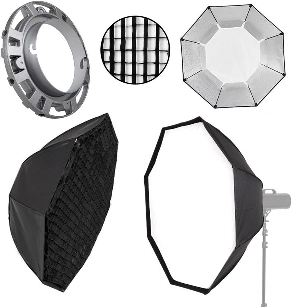 120cm Octabox with Elinchrom Mount | Luxlight® | Studio Flash Octobox & Grid